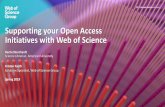 Supporting your Open Access Initiatives with Web of Science€¦ · “predatory” OA journals since 2000. 5. 420k+ 5k+ Institutional repositories 4. 13k. Gold OA Journals. 2. 1.