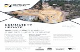 COMMUNITY - Major Road Projects Authority · COMMUNITY UPDATE BRIDGE PROJECT ECHUCA-MOAMA MARCH 2019 Welcome to the first edition of our new quarterly newsletter Work on the new roundabout