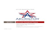 CITY OF ARLINGTON, TEXAS · REVISED: June 2016 . CITY OF ARLINGTON, TEXAS. Permit Term: 2012-2017 . Stormwater Management Program