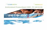 About the Report - CSR Projects India, Companies and CSR ... Prescribed CSR 19-20 Summary-CSRBOX.pdf · About the Report At CSRBOX & NGOBOX, we have been analysing various trends