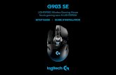 LIGHTSPEED Wireless Gaming Mouse Souris gaming sans fil ... · – Keep the mouse and receiver 2 m+ away from wireless routers or other 2 4GHz wireless devices to minimize environmental