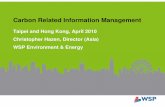 Carbon Related Information Management presentation - CDP Asia launch... · requirements of CDP and the ISO 14064 standard; performance tracking; and the ability to identify cost reduction