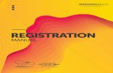 REGISTRATION - Juegos Centroamericanos y del Caribe ...barranquilla2018.com/wp/wp-content/uploads/2018/01/B2018_MAN… · REGISTRATION MANUAL CENTRAL AMERICAN AND ... and qualified