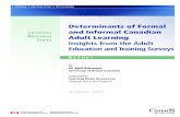 Determinants of Formal and Informal Canadian Adult ...en.copian.ca/library/research/hrsdc/determinants/determinants.pdf · Determinants of Formal and Informal Canadian Adult Learning:
