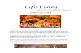 Life Lines...To Thee, O God of my fathers, I give thanks and praise…” Daniel 2:20-23 I believe autumn is my favorite season of the year. God takes out His painter’s palette and