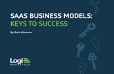 SAAS BUSINESS MODELS: KEYS TO SUCCESS€¦ · The purpose of this ebook is to provide software executives with a framework to understand how Software-as-a-Service (SaaS) business