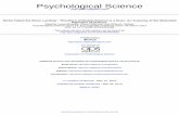 Psychological Science - Semantic Scholar · 2017-05-12 · tific finding with potential regulatory impact, such as interference with the marketing of tobacco products, bans on CFCs,