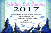 Saluting Our Seniors! 2017 - Battle Lake Reviewbattlelakereview.com/wp-content/uploads/2017/10/... · Randy Denzel are the parents of Rayne Denzel Future Plans: Undecided. School: