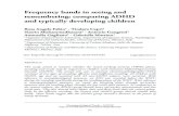 Frequency bands in seeing and remembering: comparing ADHD · measures and the recalling phase through the free recall span measure. In comparison to the control subjects, the ADHD