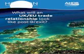HORIZON - FarmingUK · RELATIONSHIP POST-BREXIT? CONTENTS At his address at the AHDB Outlook Conference 2016, Alan Matthews, Professor of European Agricultural Policies at Trinity