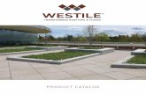 PRODUCT CATALOG - Westile · WOOD PLAZA PAVERS Wood Plaza Pavers are an untreated, low-maintenance, natural product made from either Cumaru or Ipe. Known for density and strength,