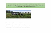 Exploring the Potential of Hybrid Potato Cultivars in East ... · Table 2. Average Potato Production and Consumption in the top five potato producing countries in East Africa: Ethiopia,