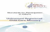 Unlicensed Registered Child Care Ministry · 2010-10-15 · Unlicensed Registered Child Care Ministry Level 2 Level 2 Unlicensed Registered Ministries will be able to: Provide an