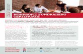 Nonprofit Fundraising Certificatecontinuingeducation.unlv.edu/sites/.../Fundraising... · When pursuing a Nonprofit Fundraising Certificate, current and prospective fundraising professionals
