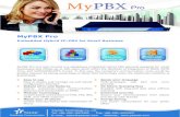 MyPBX Pro Datasheet en · 2012-07-18 · MyPBX Pro . Embedded Hybrid IP-PBX for Small Business . MyPBX Pro (1U rack-mount) is a standalone embedded hybrid PBX specially designed for