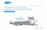Analytics Security Implementation Guide - Salesforce.com...Available in Salesforce Classic and Lightning Experience. Available for an extra cost in Enterprise, Performance, and ...