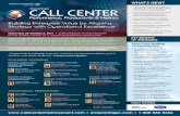 Concurrent breakout sessions: 2nd Annual CALL CENTER ... · • Leveraging social media and live chat to reduce transactional calls and focus on more strategic customer communications