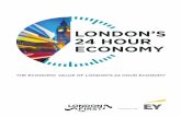 THE ECONOMIC VALUE OF LONDON’S 24 HOUR …...2015 levels, the number of jobs in the night-time could increase from 723,000 today to 789,000 by 2029. If the share If the share of