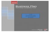 Business Plan - COMPLETION FUND - Home...2018/04/11  · Business Plan Marketing Completion Fund 2018 Brad Turner Marketing Completion Fund 4/5/2018 Draft For Review Only Do Not Distribute