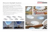 Pinnacle Skylight System - Wasco Part of VELUX CommercialWith its variable-pitch hinge design, the Pinnacle Skylight offers you the versatility of a custom configured structural skylight