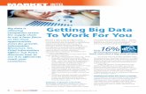 Getting Big Data To Work For You - IRI · BIG DATA IS HERE to stay. But like so many business trends, the term is often misused, misunderstood and misapplied. Understanding exactly