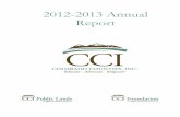 2012-2013 Annual Report - Colorado Counties, Inc.ccionline.org/download/Colorado-Counties-Final-Annual-Report-2013.pdfcompiles a list of legislative priorities for the upcoming year.