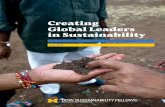 Creating Global Leaders in Sustainabilitysustainability.umich.edu/media/files/dow/2016Dow- Sustainability... · Creating Global Leaders in Sustainability Dow Sustainability Fellows