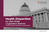 Health Disparities · 2019-01-30 · Health equity is the principle underlying the commitment to reduce and, ultimately, eliminate health disparities by addressing its determinants.