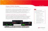 Open RAN Studio - Keysight€¦ · part of the 3GPP protocol stack Open RAN Studio helps you debug, characterize, validate and test both RF performance and functional operation of