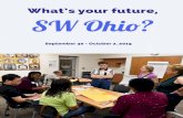 SWOhio?• Equity and vibrancy in all neighborhoods • Much less poverty and wealth inequality; more public & civic space; more communal connection and investment • Busy, filled