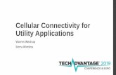 Cellular Connectivity for Utility Applications...2019/02/03  · •Future Proofed Communications Technology –evolution vs. specific version upgrades Why Sierra Wireless for Cellular