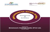 B E O M O K MS N D s I A N Handbook IN D Articles AI - Indian MSME … · 2019-05-20 · 2.1 Challenges faced by MSMEs 2.2 Policy Initiatives from MSME Ministry 2.3 RBI Steps for