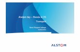 Analyst day Russia & CIS - Transport final · 2018-07-23 · Russia & CIS: a €10 bn rail market with significant growth in rolling stock Rolling stock Signalling Maintenance Infrastructure