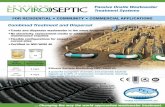 Combined Treatment and Dispersal · 2019-12-13 · digests up to 99% of wastewater contaminants, recycling clean water into the environment. Conventional. Systems AES. Combined Treatment