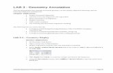 Lab Geometry Annotation - codot.gov...LAB 3 - Geometry Annotation Labs for InRoads V8i SS2 Lab 3.6 - Station Equations If there are inequalities in the alignment, station equations