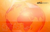 2019 AFCI CINEPOSIUM...The AFCI Cineposium Site Selection Task Force will review all proposals submitted before the deadline. A written evaluation including a final recommendation