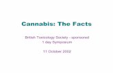 Cannabis: The Facts - Schizophrenia · Compared with tobacco smoking marijuana smoking is associated with: two-thirds larger puff volume one-third larger inhaled volume four-fold