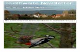 Husthwaite Newsletter · 2 Husthwaite Newsletter is jointly funded by the Parish Council, the Village Hall Committee and local sponsors EDITOR: Jan Coulthard Please send articles