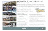 Mixed Use Zones Project...Mixed Use Zones Project – Code Concepts Report Summary – May 2015 3 Including Residential in Floor Area Today, in commercial zones, the amount of commercial