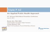 Triple P AZ - PCA Arizona · Triple P AZ Current Program Funding and Initiatives Five. organizations have recently received dedicated funding for Triple P training and/or Implementation