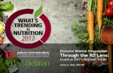 Exclusive Webinar Presentation · 2017-02-23 · 25 Advice for a perfect world The best diet advice RDs can give to consumers to improve their overall diet/health: 83.4% Eat more
