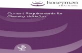 Cleaning Validation - Honeyman GroupCleaning Validation Basics and Approach Cleaning Validation Documentation Cleaning Acceptance Criteria Annex 15 Requirements for PDE Sampling and