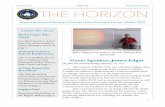 THE HORIZON - RASC NB · experience within RASC and as an amateur astronomer, as well as having numerous connections within the astronomical community, which will beneﬁt RASC generally.