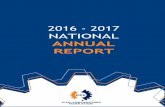 2016 - 2017 NATIONAL · 9.0 Western Australia Branch Report Jeff Miller 23 10.0 Financial Statements Michael Unger 26 ... Mick Boyle, Andrew Maher, Adrian Granger, Gerard Beltrame,