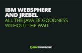 IBM WEBSPHERE AND JREBELIDEs like Eclipse, MyEclipse, RAD, IntelliJ IDEA, or NetBeans. With JRebel enabled in your environment, you can keep your current tech stack and not resort