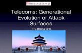 Telecoms: Generational Evolution of Attack Surfaces - Telecoms...Telecom Historical Milestones •Semaphore by Chappe brothers 1790 •Telegraph by Morse 1838 •Wireless telegraphy