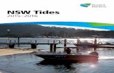 NSW Tides 2015 – 2016 · © Commonwealth of Australia 2015 Bureau of Meteorology National Tidal Centre. Indicates high tide of 1.7 m or more Indicates low tide of 0.3 m or less
