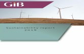 Sustainability report Sustinability report 2019 2020 · We are delighted to share with you this report on GIB (UK)’s activities in 2019, as testament to our commitment to provide