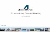 Extraordinary General Meetingadmin.aminex-plc.com/uploadfiles/EGM Presentation... · RGB 0, 85, 104 RGB 89, 89, 89 RGB 218, 211, 204 RGB 118, 33, 35 RGB 194, 209, 212 RGB 255, 247,