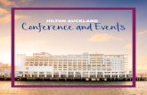 Conference and Events Hilton AucklAnd · Conference and Events Hilton AucklAnd. Welcome to Hilton AucklAnd Hilton Auckland is the top location for your next event or conference. Featuring